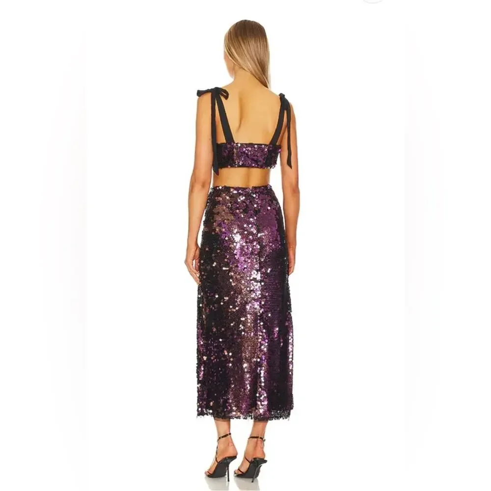 NWT! Free People Star Bright Set in Lilac size 12 - Picture 11 of 15
